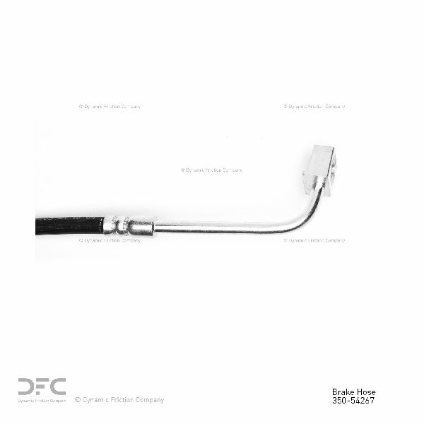 1980-1994 Ford F-350 Brake Hydraulic Hose - Front or Front Right (Dynamic Friction)