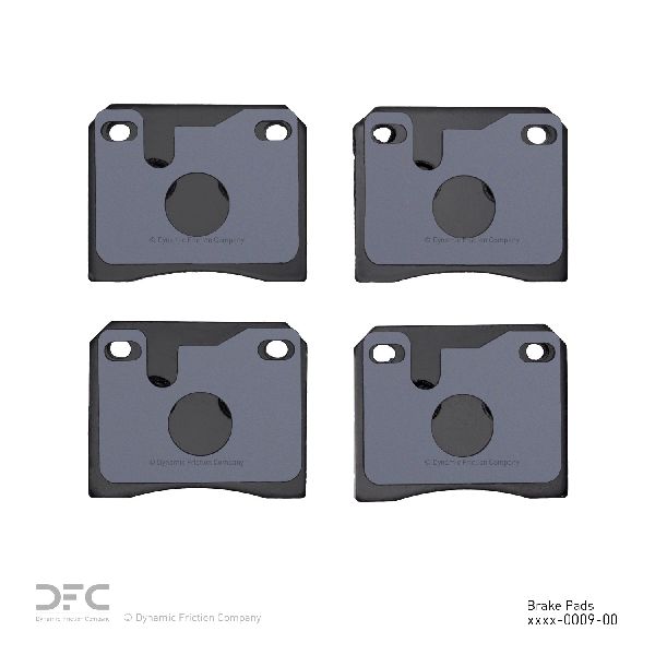 1964-1970 Maserati Quattroporte Disc Brake Pad Set - Rear (Dynamic Friction)