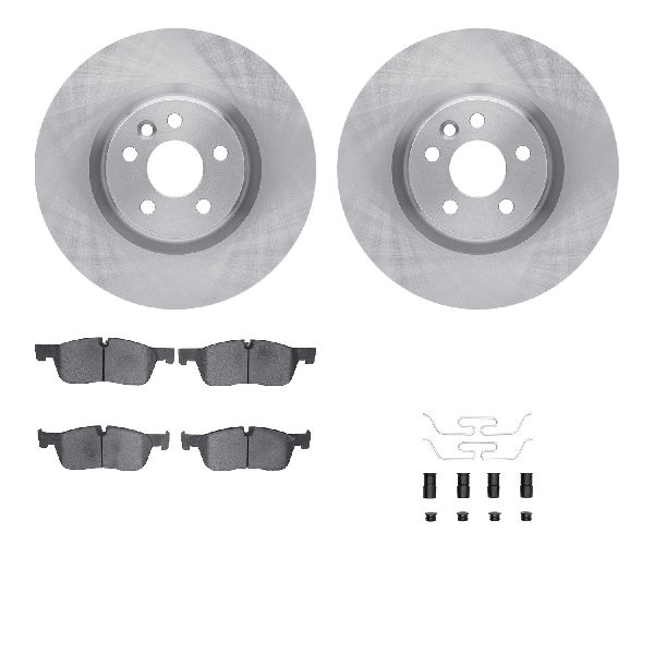 2018-2019 Jaguar E-Pace Disc Brake Kit - Front (Dynamic Friction)