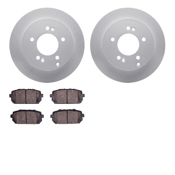 2007-2012 Kia Rondo Disc Brake Kit - Rear (Dynamic Friction)