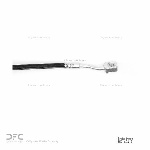 2007-2010 GMC Sierra 3500 HD Brake Hydraulic Hose - Rear Right Lower (Dynamic Friction)