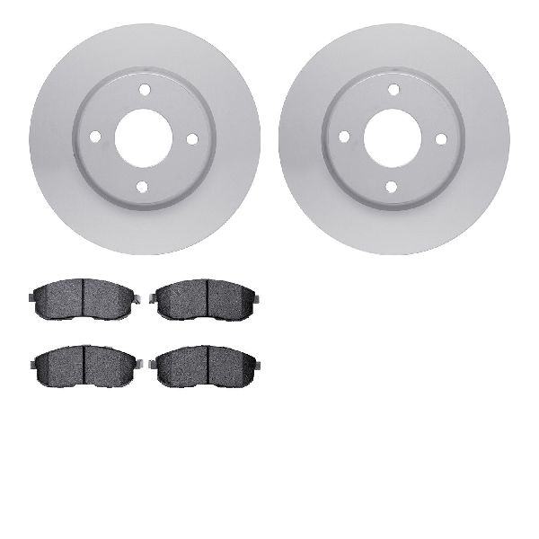 2007-2012 Nissan Sentra Disc Brake Kit - Front (Dynamic Friction)
