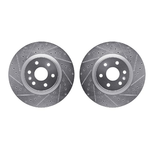 2010-2016 Cadillac SRX Disc Brake Rotor Set - Front (Dynamic Friction)