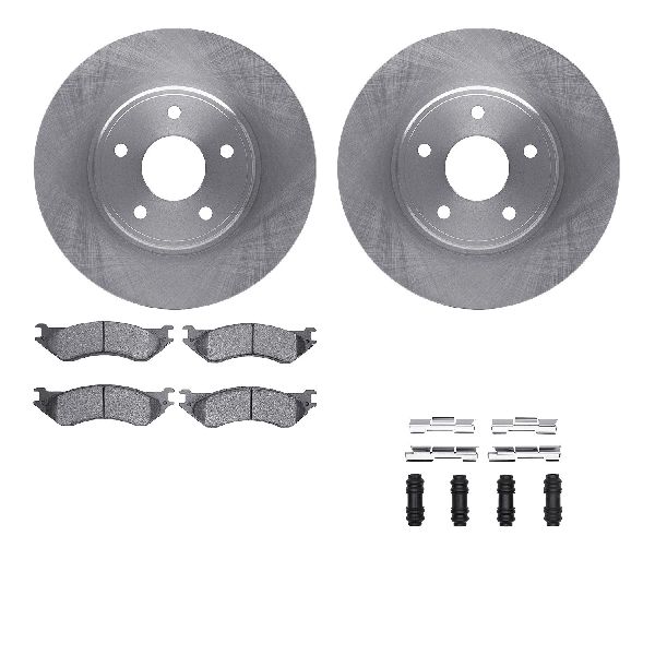 2006-2008 Dodge Ram 1500 Disc Brake Kit - Rear (Dynamic Friction)