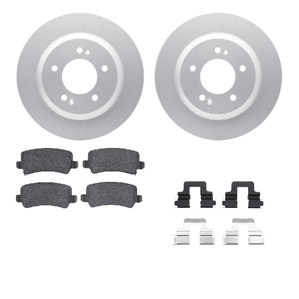 2016-2017 Hyundai Azera Disc Brake Kit - Rear (Dynamic Friction)