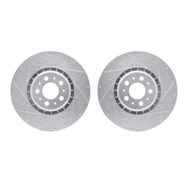 2003-2009 Volvo XC90 Disc Brake Rotor Set - Front (Dynamic Friction)