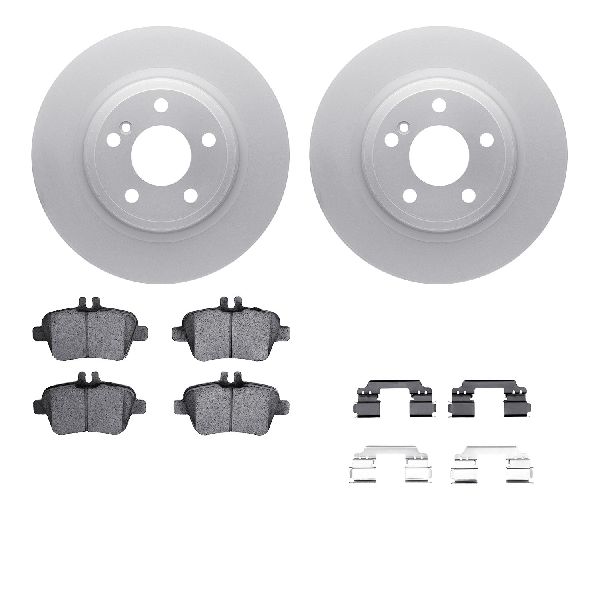 2014-2015 Mercedes-Benz CLA250 Disc Brake Kit - Rear (Dynamic Friction)