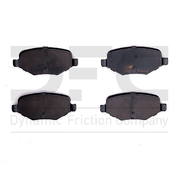 2011-2015 Lincoln MKX Disc Brake Pad Set - Rear (Dynamic Friction)