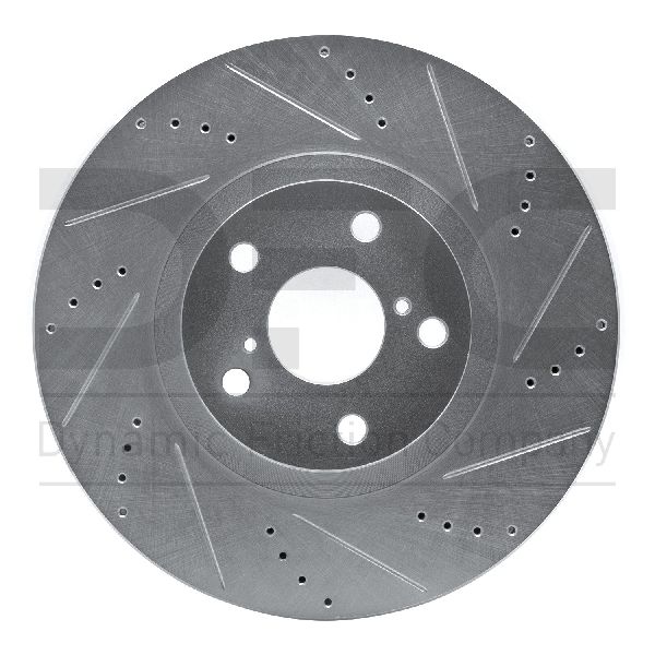 1993-1998 Toyota Supra Disc Brake Rotor - Front Right (Dynamic Friction)