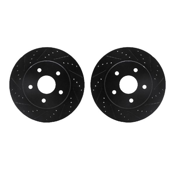2004-2009 Dodge Durango Disc Brake Rotor Set - Front (Dynamic Friction)