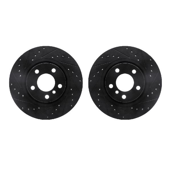 2011-2017 BMW X3 Disc Brake Rotor Set - Rear (Dynamic Friction)