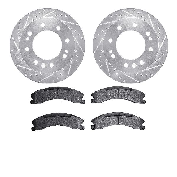 2011-2019 GMC Sierra 2500 HD Disc Brake Kit - Front (Dynamic Friction)
