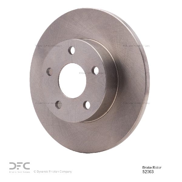1984-1987 Pontiac Fiero Disc Brake Rotor - Rear (Dynamic Friction)
