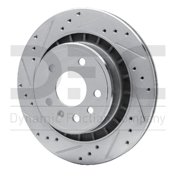 2002-2010 Saab 9-5 Disc Brake Rotor - Rear Left (Dynamic Friction)