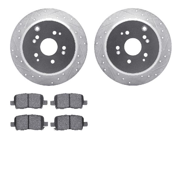 2002-2004 Honda Odyssey Disc Brake Kit - Rear (Dynamic Friction)