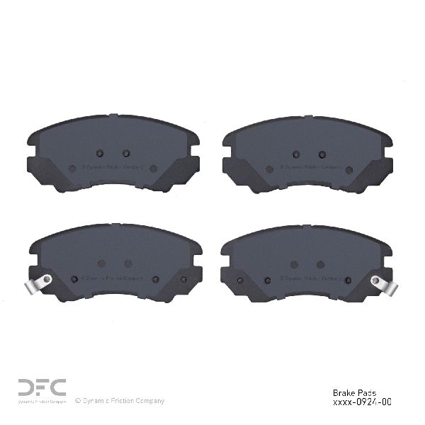 2002-2010 Kia Optima Disc Brake Pad Set - Front (Dynamic Friction)