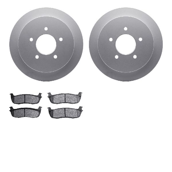 1998-2002 Lincoln Navigator Disc Brake Kit - Rear (Dynamic Friction)