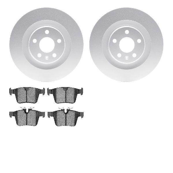 2017-2021 Volvo S90 Disc Brake Kit - Rear (Dynamic Friction)
