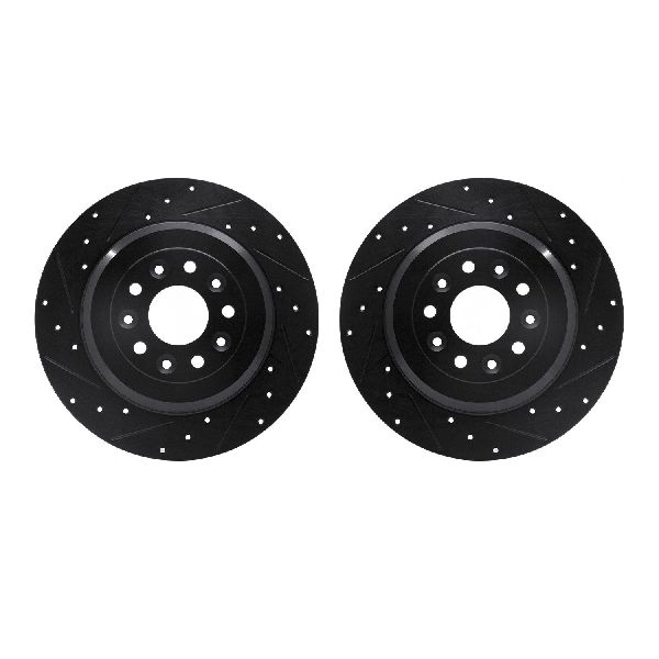 2009-2019 Ford Flex Disc Brake Rotor Set - Rear (Dynamic Friction)