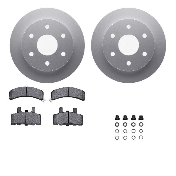 1992-1999 Chevrolet K1500 Disc Brake Kit - Front (Dynamic Friction)