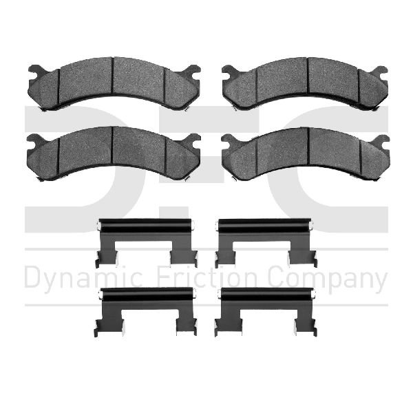 2003-2020 Chevrolet Express 3500 Disc Brake Pad Set - Front (Dynamic Friction)