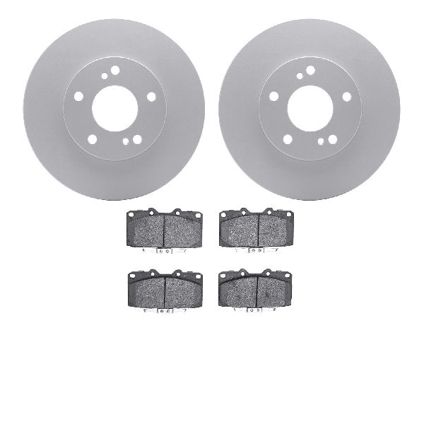 1989-1996 Nissan 300ZX Disc Brake Kit - Front (Dynamic Friction)