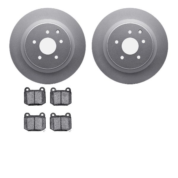 2003-2004 INFINITI G35 Disc Brake Kit - Rear (Dynamic Friction)