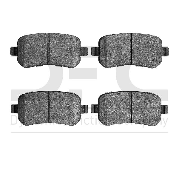 2008-2012 Chrysler Town &amp; Country Disc Brake Pad Set - Rear (Dynamic Friction)