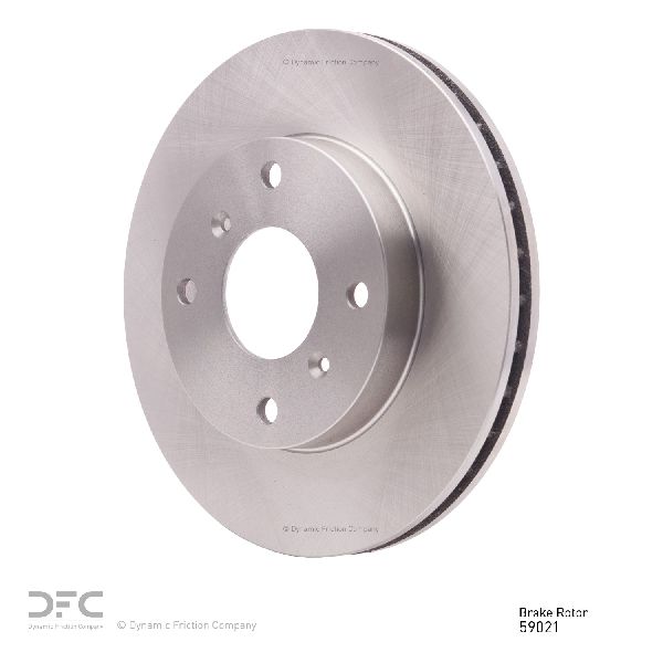 1992-1996 Honda Prelude Disc Brake Rotor - Front (Dynamic Friction)