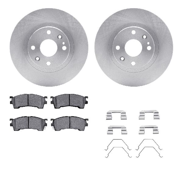 1999-2000 Mazda Protege Disc Brake Kit - Front (Dynamic Friction)