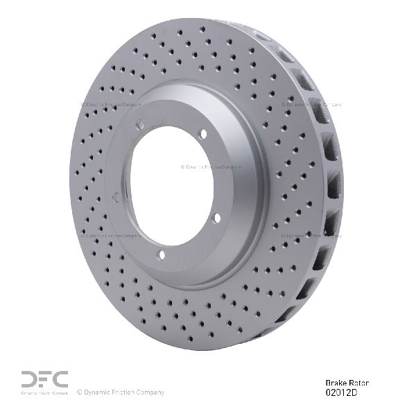 1982-1989 Porsche 911 Disc Brake Rotor - Front Right (Dynamic Friction)