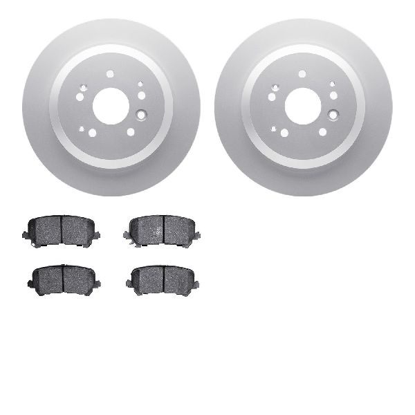 2014-2016 Acura MDX Disc Brake Kit - Rear (Dynamic Friction)