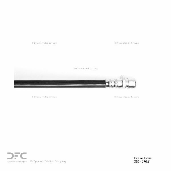 1996-2000 Honda Civic Brake Hydraulic Hose - Front Right (Dynamic Friction)