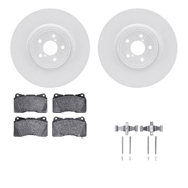 2017-2020 Subaru BRZ Disc Brake Kit - Front (Dynamic Friction)