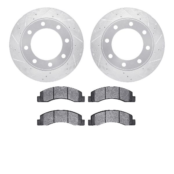 2000-2005 Ford Excursion Disc Brake Kit - Front (Dynamic Friction)