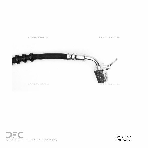 1977-1979 Lincoln Mark V Brake Hydraulic Hose - Rear Right (Dynamic Friction)
