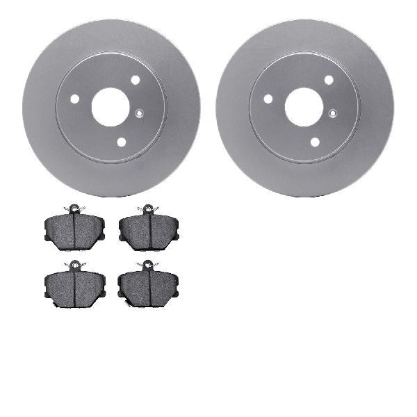 2005-2015 Smart Fortwo Disc Brake Kit - Front (Dynamic Friction)