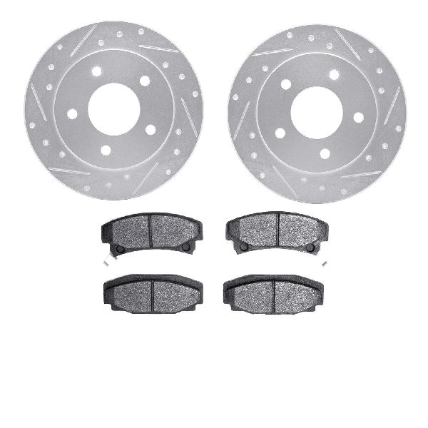 1987-1992 Cadillac Allante Disc Brake Kit - Rear (Dynamic Friction)