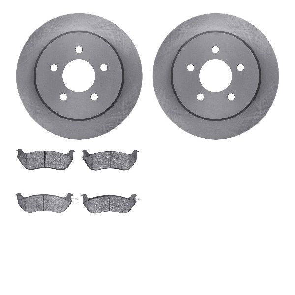 1996-2002 Lincoln Town Car Disc Brake Kit - Rear (Dynamic Friction)