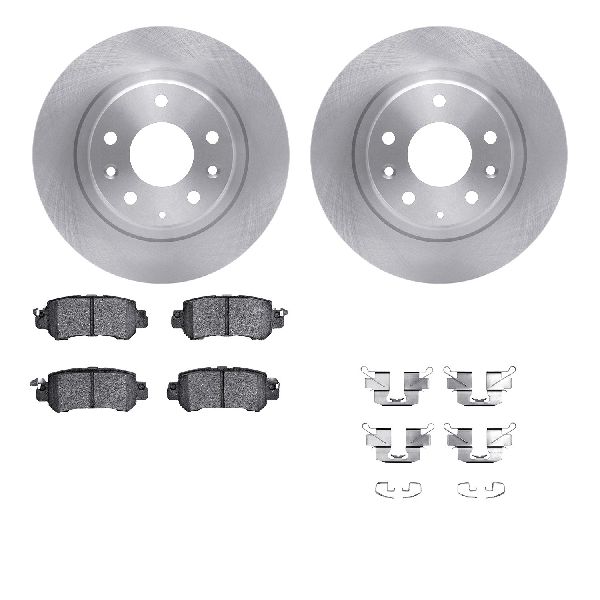 2016-2018 Mazda CX-3 Disc Brake Kit - Rear (Dynamic Friction)