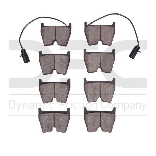 2007-2008 Audi RS4 Disc Brake Pad Set - Front (Dynamic Friction)