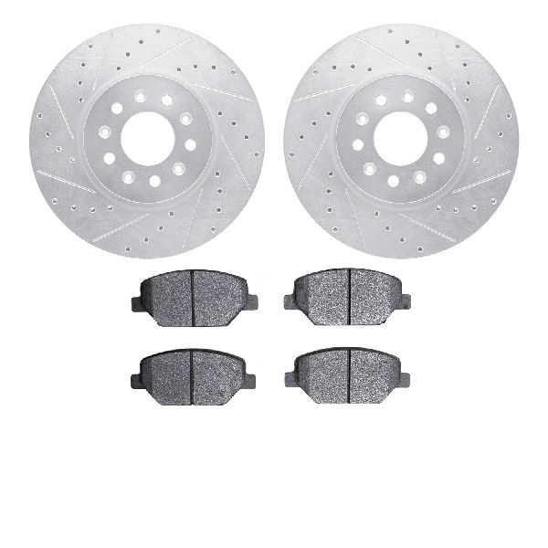 2018-2020 GMC Terrain Disc Brake Kit - Front (Dynamic Friction)