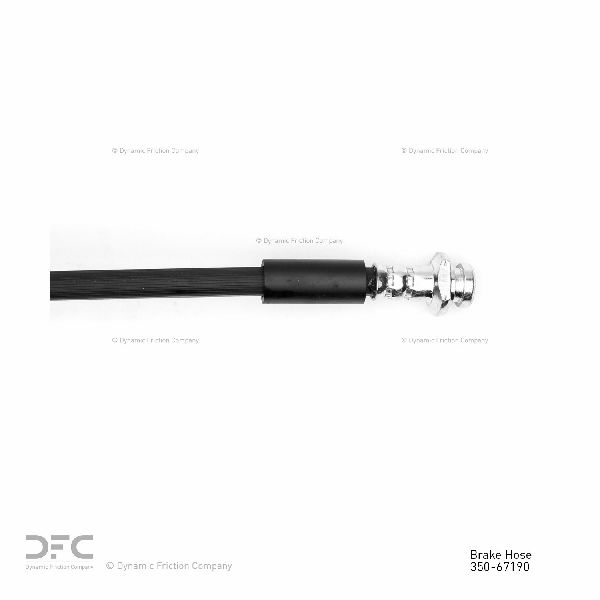 1986-1995 Suzuki Samurai Brake Hydraulic Hose - Front or Front Lower (Dynamic Friction)