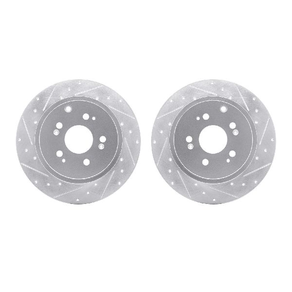 2006-2014 Honda Ridgeline Disc Brake Rotor Set - Rear (Dynamic Friction)