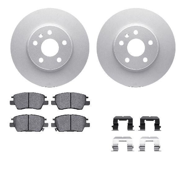 2017-2023 Chevrolet Bolt EV Disc Brake Kit - Front (Dynamic Friction)