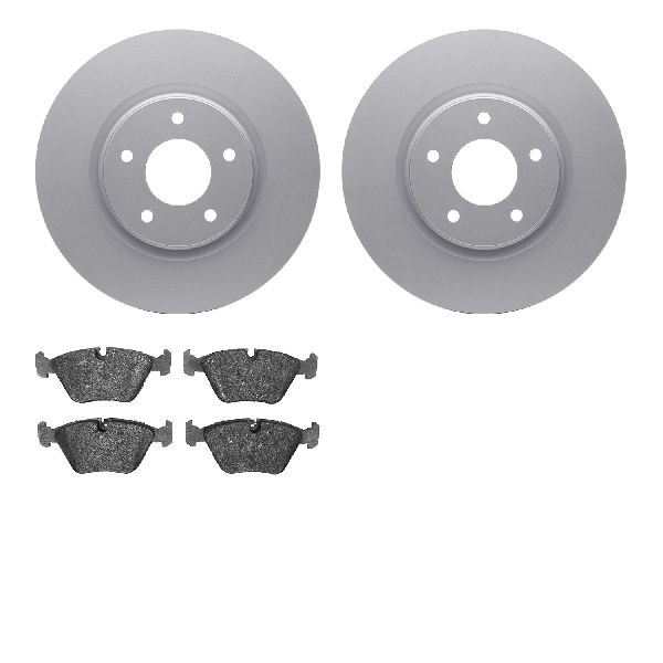 1999-2004 Jaguar XK8 Disc Brake Kit - Front (Dynamic Friction)