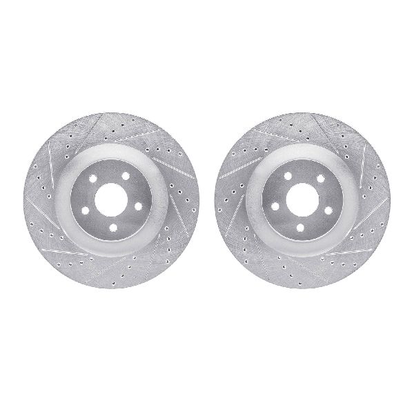 2016-2018 Ford Focus Disc Brake Rotor Set - Front (Dynamic Friction)