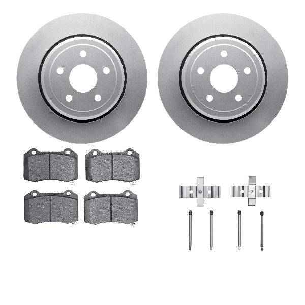 2018-2022 Dodge Durango Disc Brake Kit - Rear (Dynamic Friction)