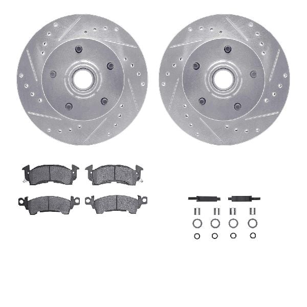 1969 Chevrolet Camaro Disc Brake Kit - Front (Dynamic Friction)