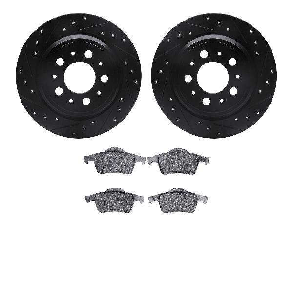 1999-2006 Volvo S80 Disc Brake Kit - Rear (Dynamic Friction)